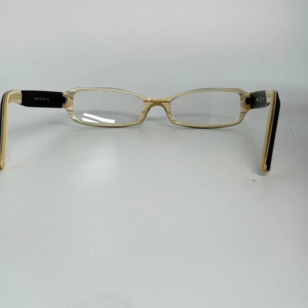 DKNY DY 4531 3191 Black Cream Eyeglasses Frames 50-16‎ 135 Womens 21653